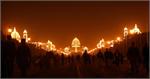 rashtrapati bhavan at night